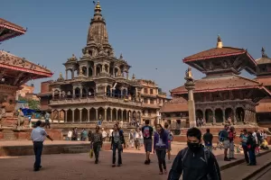 Spiritual Walk to Patan Krishna Mandir